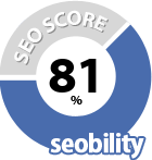 Seobility Score für die Website, auf die dieses Firmenprofil verlinkt