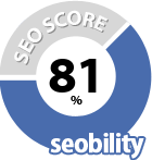 Seobility Score für hendrichdesign.de